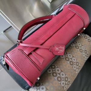 LaCoste Leather Barrel-Bag